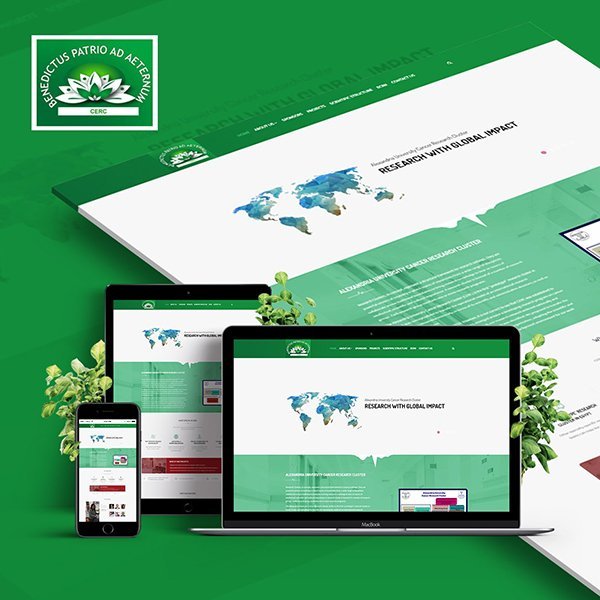 Alexandria University Cancer Research Center Website